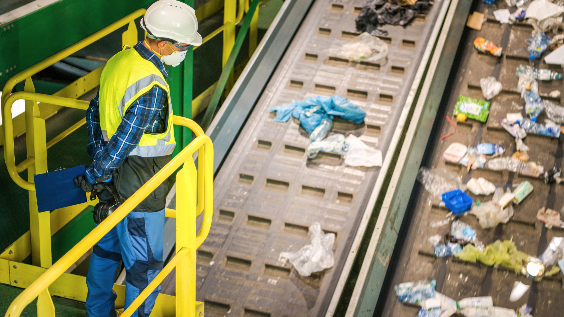 waste management - recycling machines