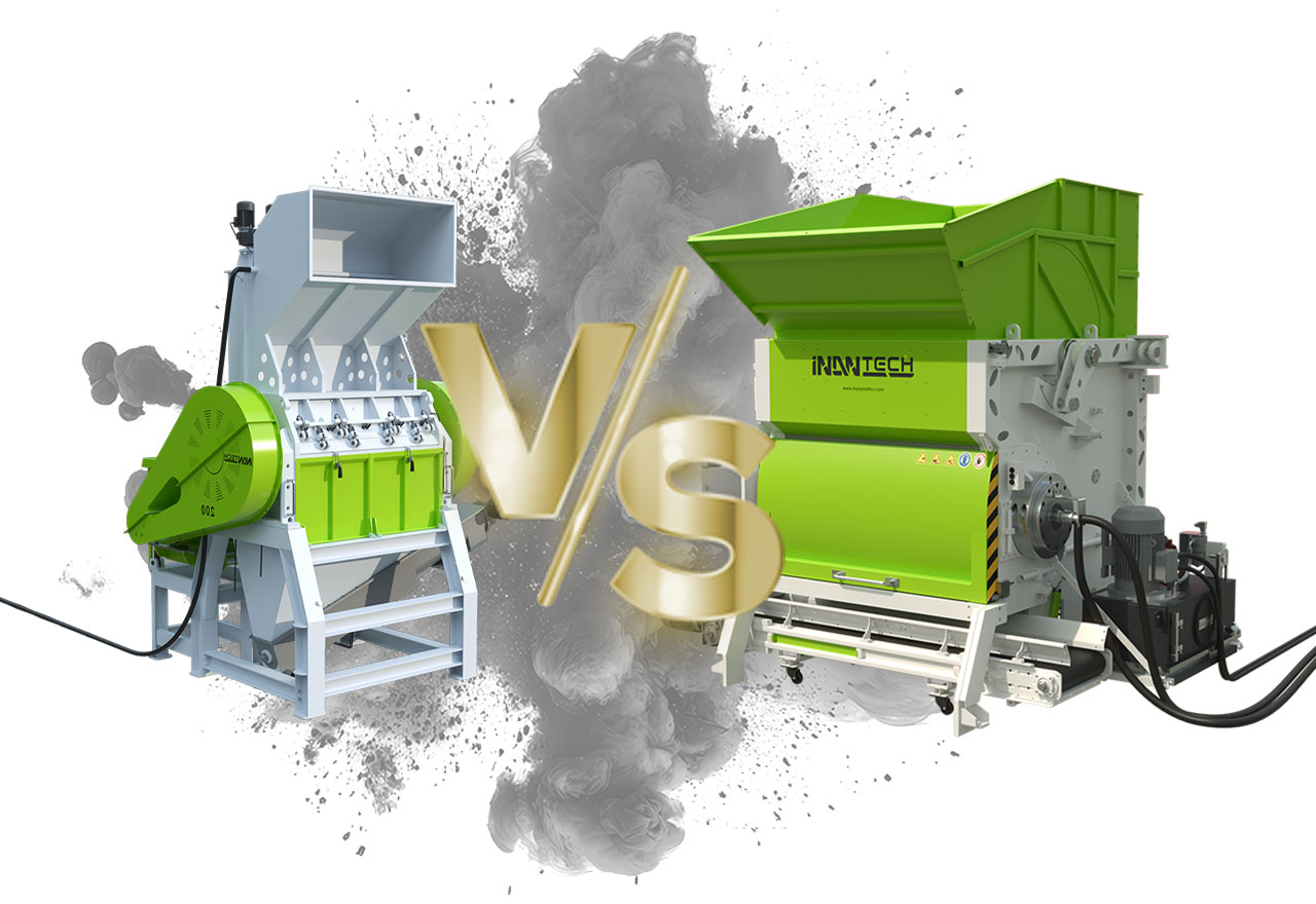 Plastic Crusher or Shredder?