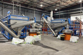 Pet recycling line