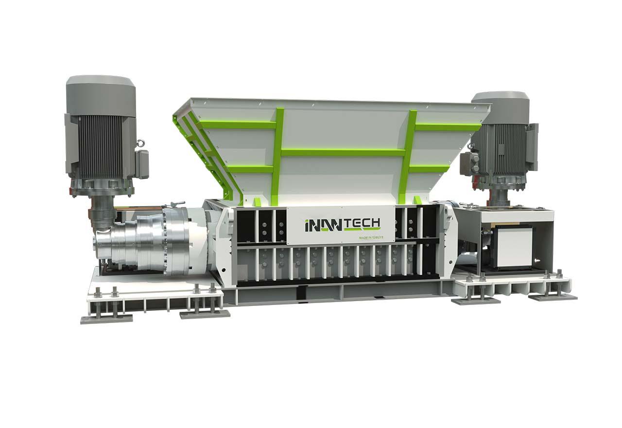 1600 Double-Shaft Shredder