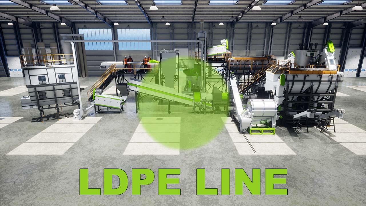LDPE RECYCLING LINE