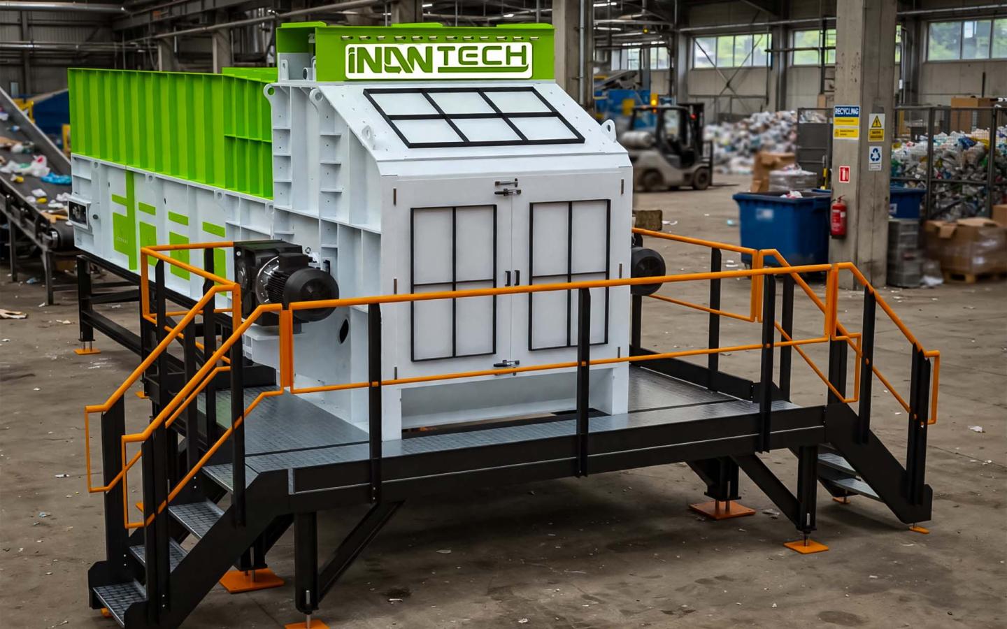 Geri Dönüşümün Temel Taşı: İnanTech Balya Açıcı Ünitesi