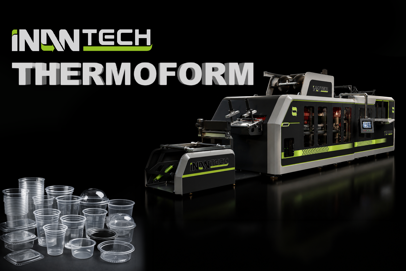 Thermoform Makinesi ile Yüksek Verimli Plastik Bardak Üretimi