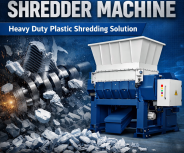 1500 Shredder Makinesi: Ağır Hizmet Tipi Endüstriyel Plastik Parçalama Çözümü