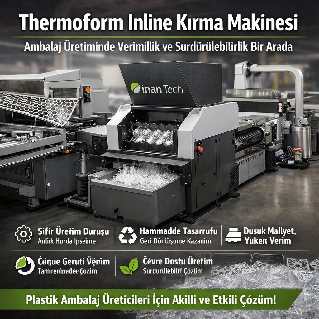 Thermoform Inline Kırma Makinesi ile Ambalaj Üretiminde Verimlilik
