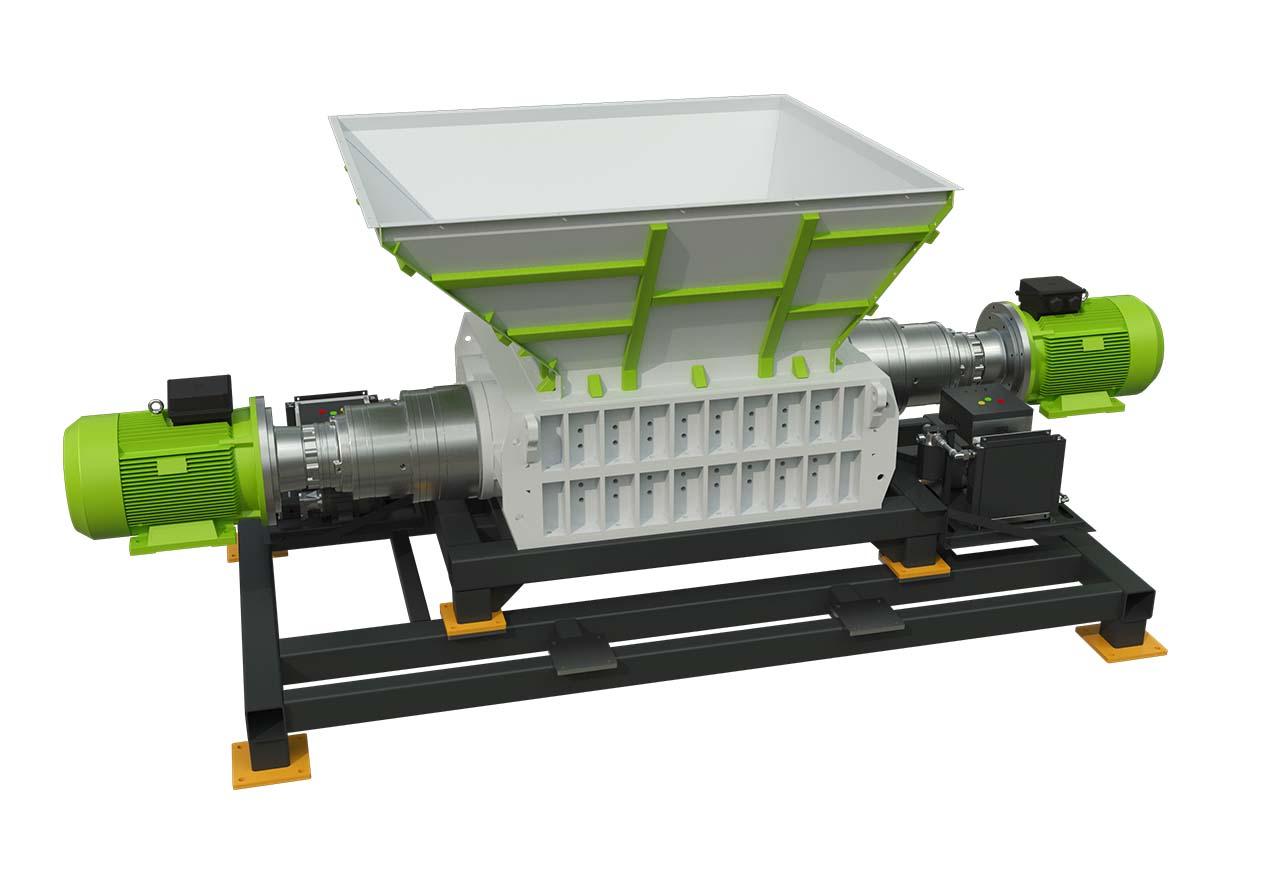 1200 Çift Şaftlı Shredder