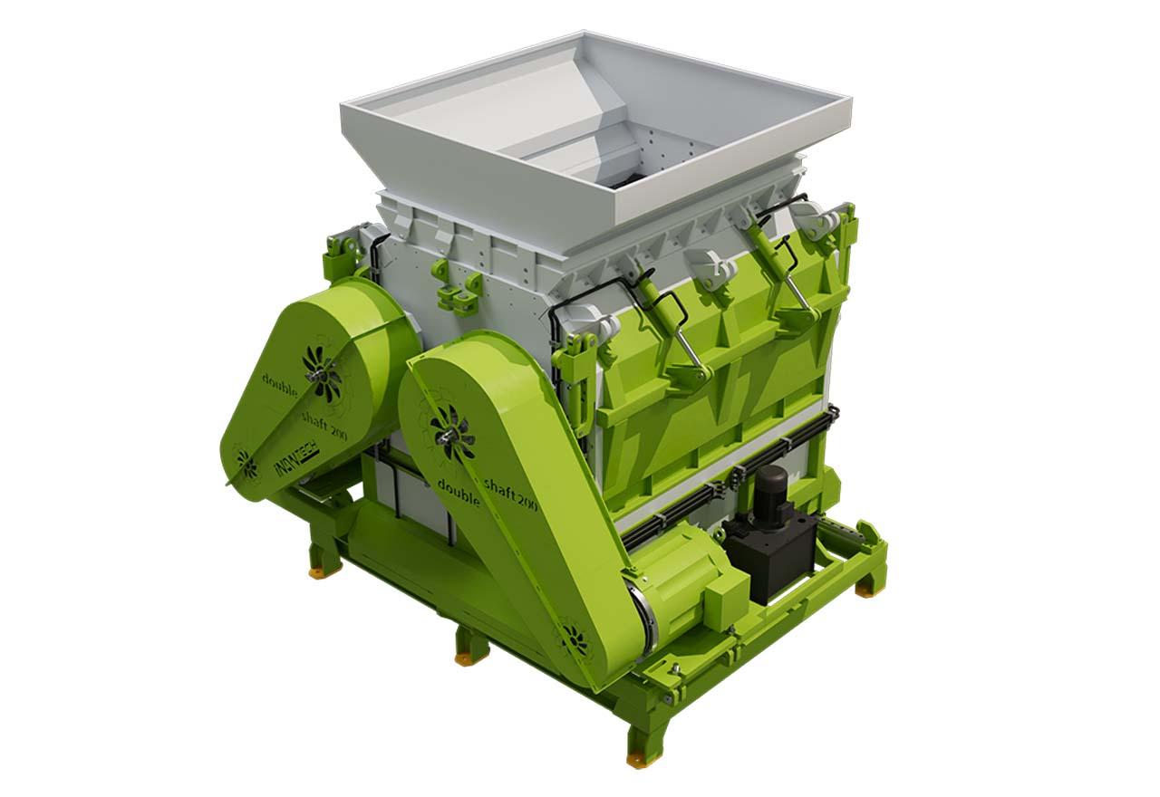 2000 Çift Şaftlı Shredder