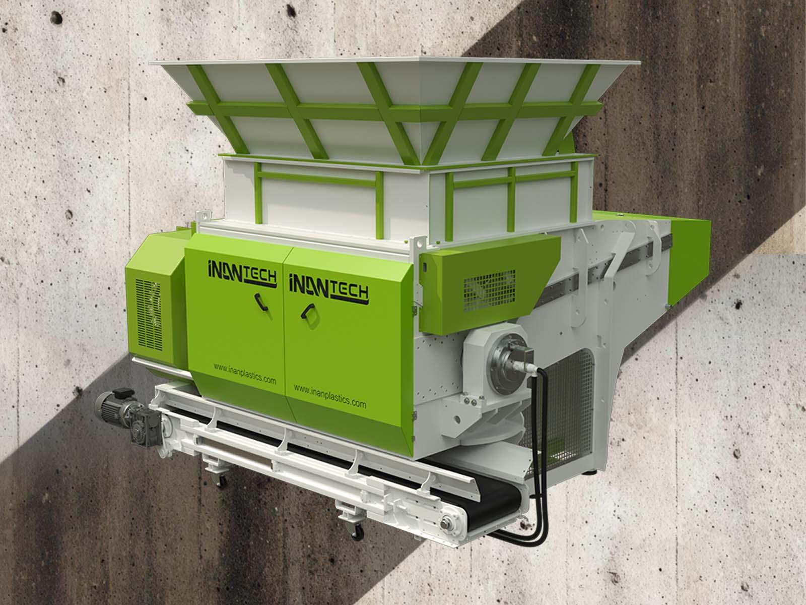 2000 Tek Şaftlı Shredder