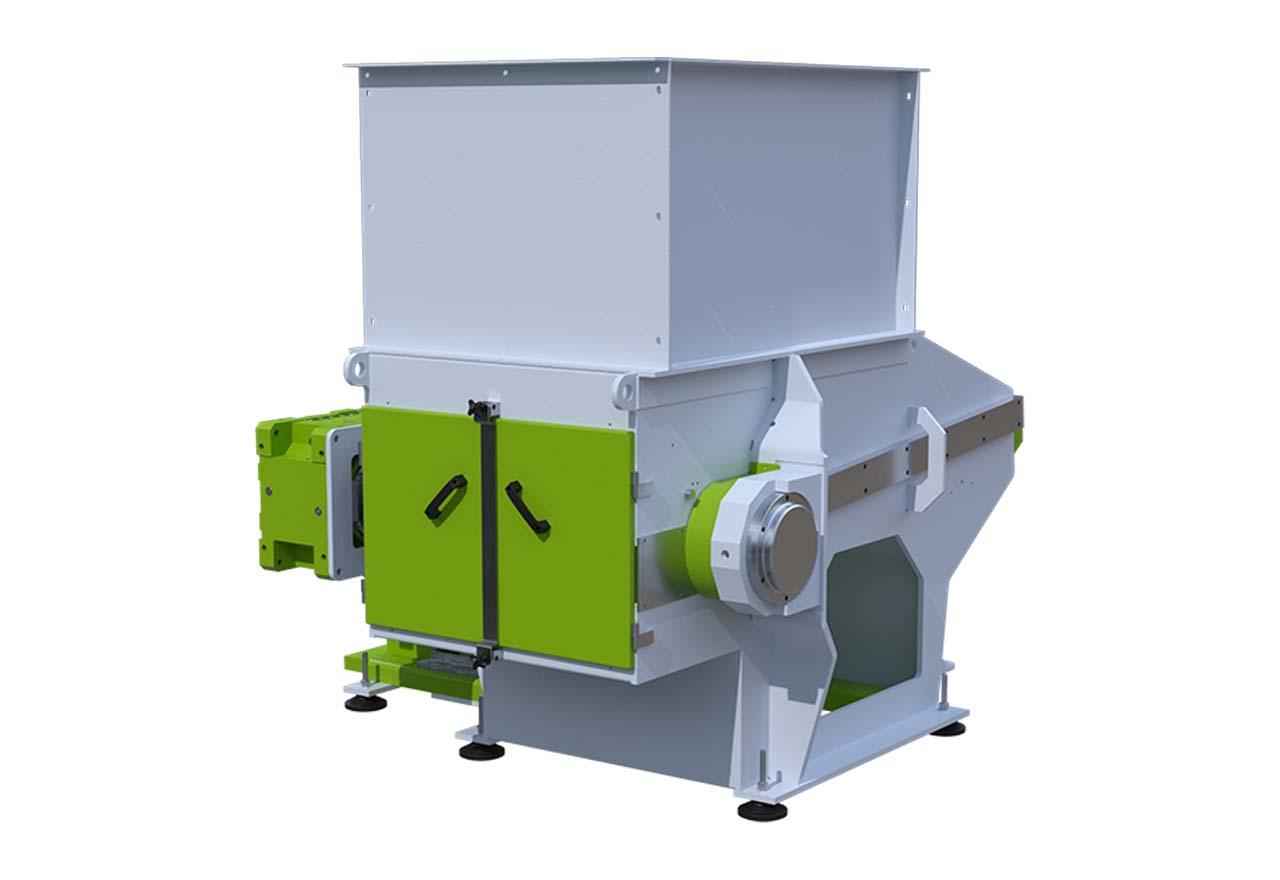800 Tek Şaftlı Shredder