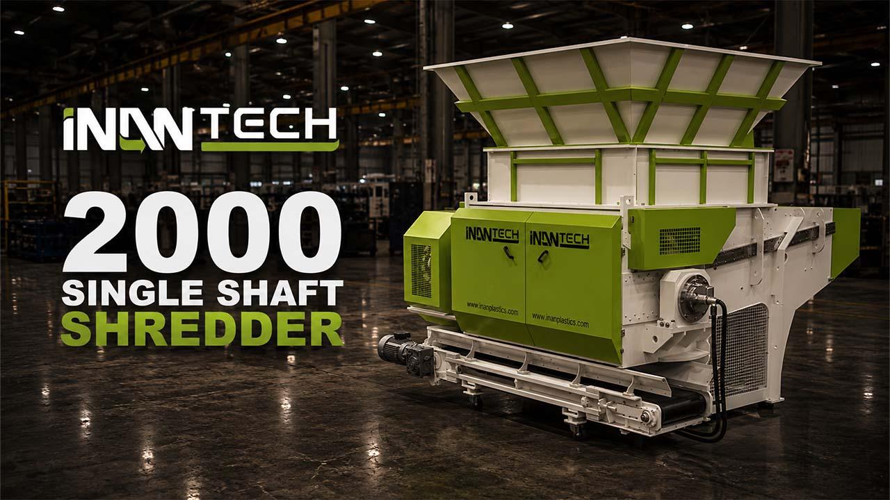 2000 Tek Şaftlı Shredder