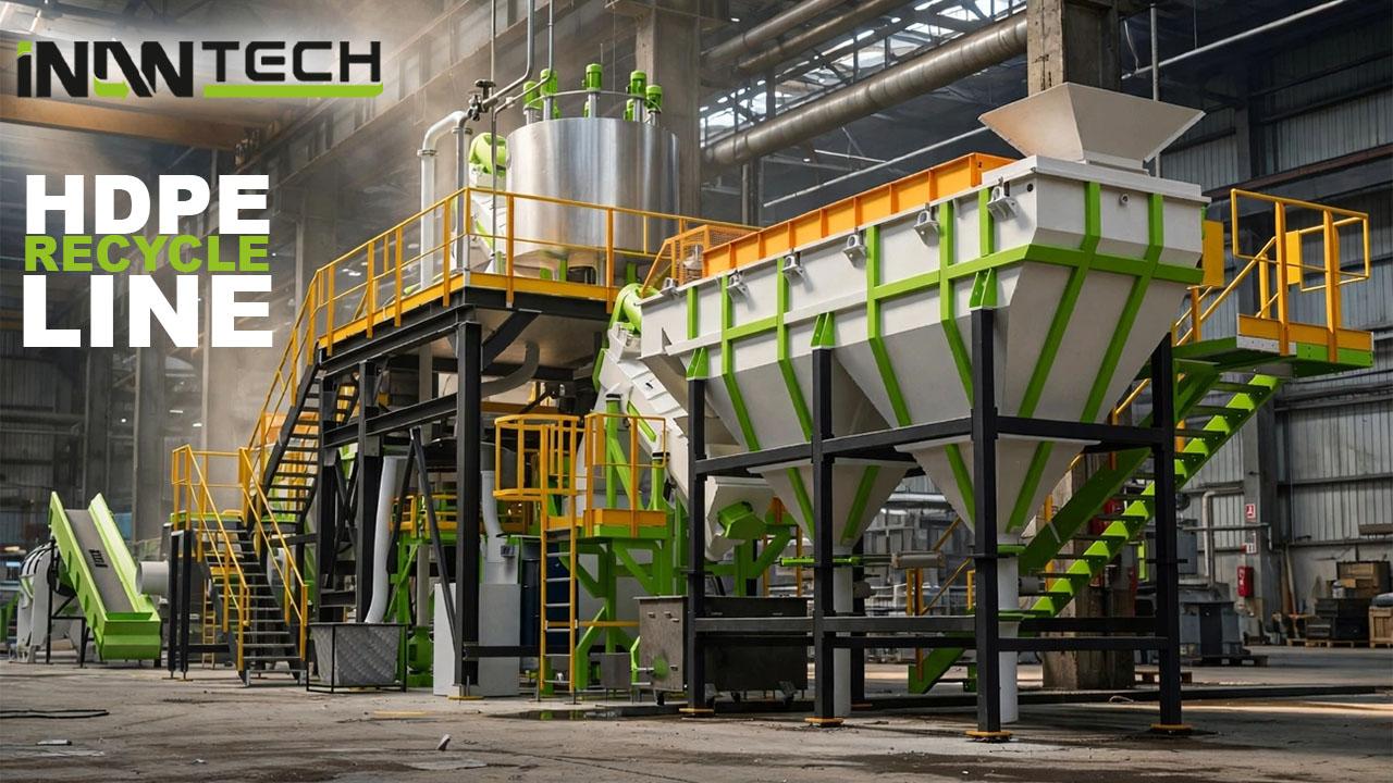 HDPE / PP (Sert Plastik) Geri Dönüşüm Hattı