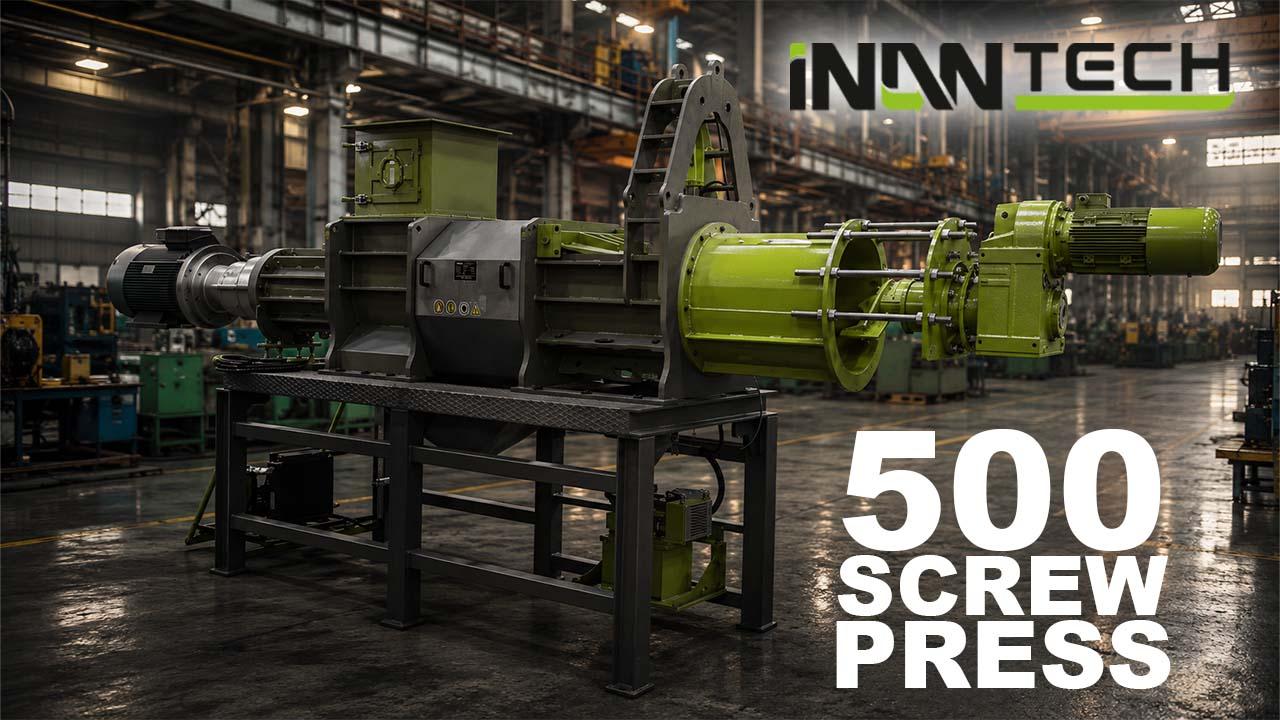Screw Press (Vidalı Susuzlaştırma)